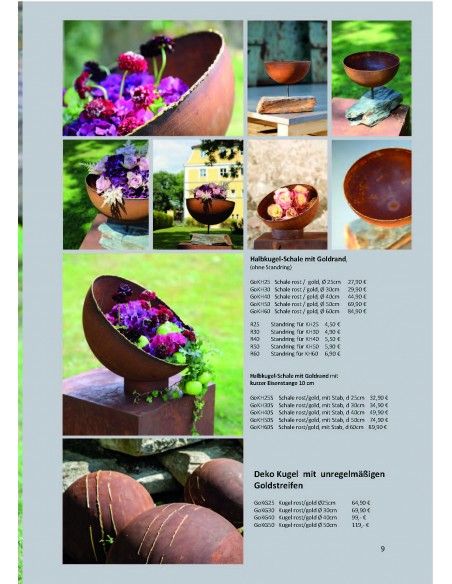 Frühling / Ostern Edelrost Deko Katalog 2019 gratis mit tollen Gartendeko Rost Ideen 

Momentan als Print  vergriffen! Bitte n