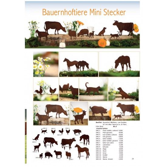 Frühling / Ostern Edelrost Deko Katalog 2019 gratis mit tollen Gartendeko Rost Ideen 

Momentan als Print  vergriffen! Bitte n