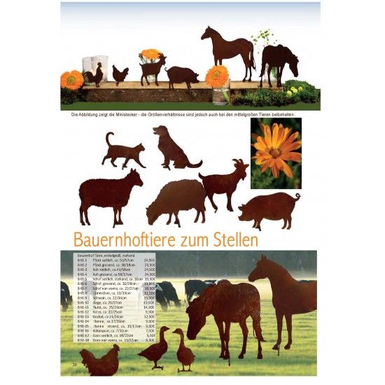 Frühling / Ostern Edelrost Deko Katalog 2019 gratis mit tollen Gartendeko Rost Ideen 

Momentan als Print  vergriffen! Bitte n