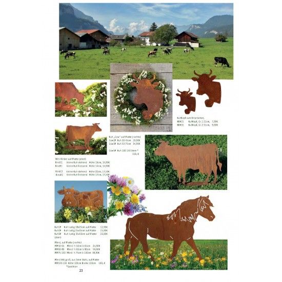 Frühling / Ostern Edelrost Deko Katalog 2019 gratis mit tollen Gartendeko Rost Ideen 

Momentan als Print  vergriffen! Bitte n