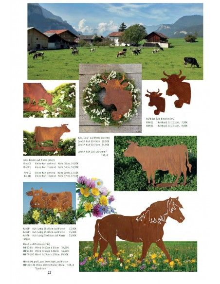 Frühling / Ostern Edelrost Deko Katalog 2019 gratis mit tollen Gartendeko Rost Ideen 

Momentan als Print  vergriffen! Bitte n