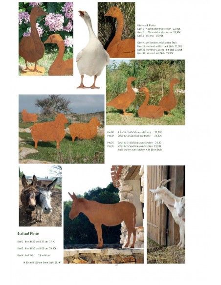 Frühling / Ostern Edelrost Deko Katalog 2019 gratis mit tollen Gartendeko Rost Ideen 

Momentan als Print  vergriffen! Bitte n