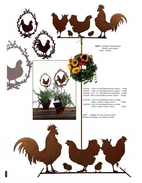 Frühling / Ostern Edelrost Deko Katalog 2019 gratis mit tollen Gartendeko Rost Ideen 

Momentan als Print  vergriffen! Bitte n