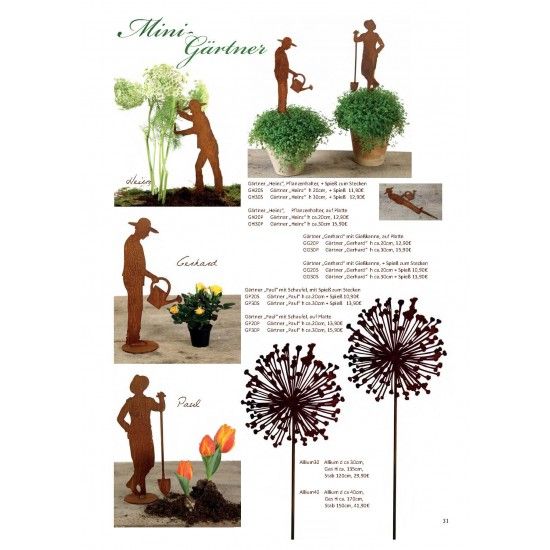 Frühling / Ostern Edelrost Deko Katalog 2019 gratis mit tollen Gartendeko Rost Ideen 

Momentan als Print  vergriffen! Bitte n