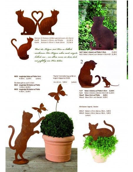 Frühling / Ostern Edelrost Deko Katalog 2019 gratis mit tollen Gartendeko Rost Ideen 

Momentan als Print  vergriffen! Bitte n