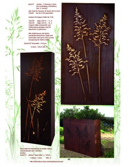 Frühling / Ostern Edelrost Deko Katalog 2019 gratis mit tollen Gartendeko Rost Ideen 

Momentan als Print  vergriffen! Bitte n