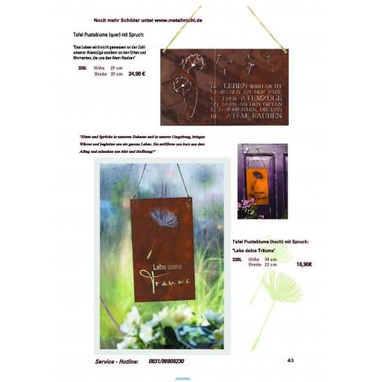 Frühling / Ostern Edelrost Deko Katalog 2019 gratis mit tollen Gartendeko Rost Ideen 

Momentan als Print  vergriffen! Bitte n