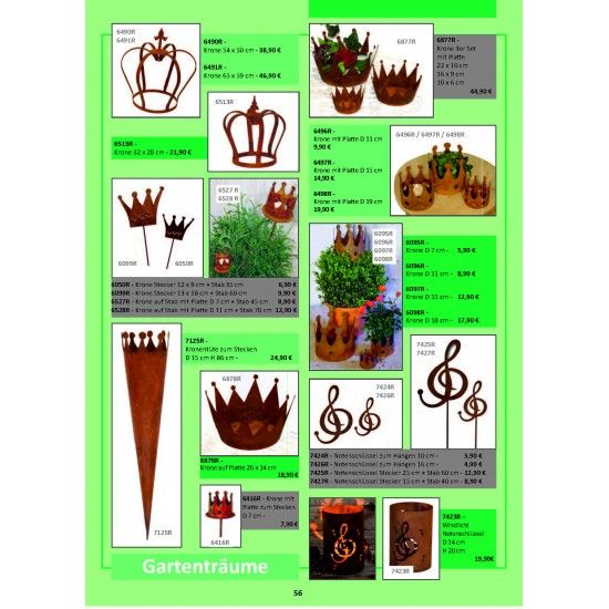 Frühling / Ostern Edelrost Deko Katalog 2019 gratis mit tollen Gartendeko Rost Ideen 

Momentan als Print  vergriffen! Bitte n