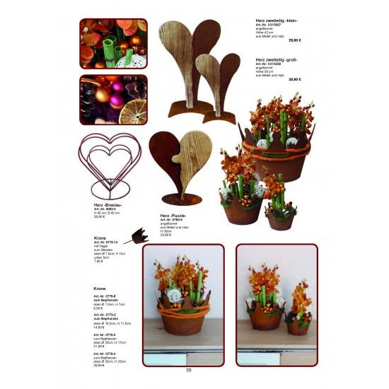 Frühling / Ostern Edelrost Deko Katalog 2019 gratis mit tollen Gartendeko Rost Ideen 

Momentan als Print  vergriffen! Bitte n