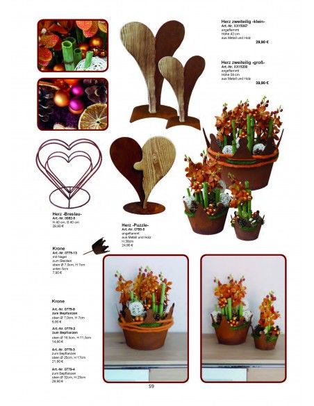 Frühling / Ostern Edelrost Deko Katalog 2019 gratis mit tollen Gartendeko Rost Ideen 

Momentan als Print  vergriffen! Bitte n