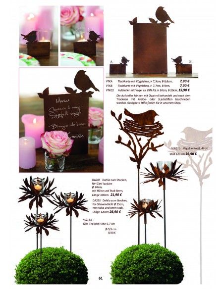 Frühling / Ostern Edelrost Deko Katalog 2019 gratis mit tollen Gartendeko Rost Ideen 

Momentan als Print  vergriffen! Bitte n