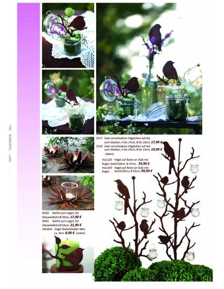 Frühling / Ostern Edelrost Deko Katalog 2019 gratis mit tollen Gartendeko Rost Ideen 

Momentan als Print  vergriffen! Bitte n