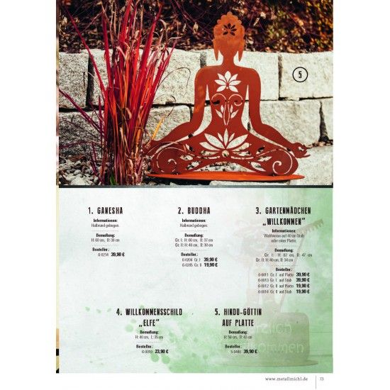 Frühling / Ostern Edelrost Deko Katalog 2019 gratis mit tollen Gartendeko Rost Ideen 

Momentan als Print  vergriffen! Bitte n