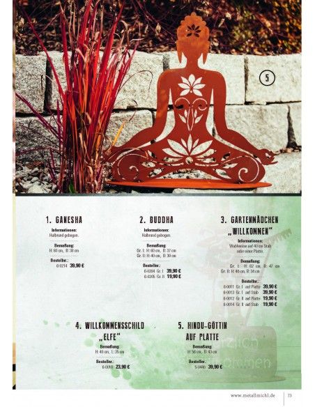 Frühling / Ostern Edelrost Deko Katalog 2019 gratis mit tollen Gartendeko Rost Ideen 

Momentan als Print  vergriffen! Bitte n