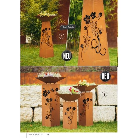 Frühling / Ostern Edelrost Deko Katalog 2019 gratis mit tollen Gartendeko Rost Ideen 

Momentan als Print  vergriffen! Bitte n