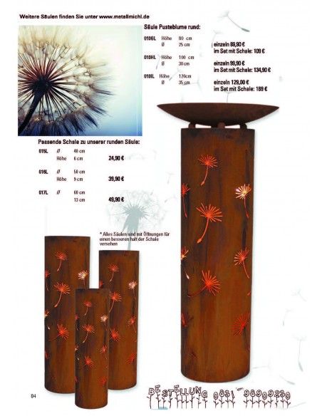 Frühling / Ostern Edelrost Deko Katalog 2019 gratis mit tollen Gartendeko Rost Ideen 

Momentan als Print  vergriffen! Bitte n