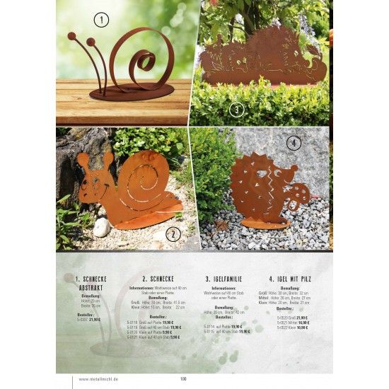 Frühling / Ostern Edelrost Deko Katalog 2019 gratis mit tollen Gartendeko Rost Ideen 

Momentan als Print  vergriffen! Bitte n