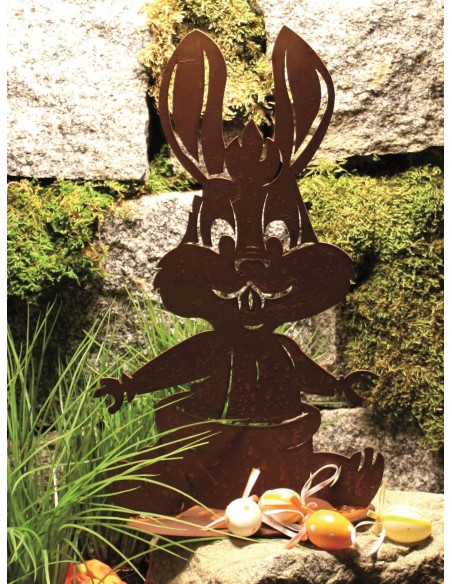 Hasen Lustiger Edelrost Babyhase, Höhe 30 cm Edelrost Babyhase für Ostern
Unser lustiger Babyhase ist eine schöne Osterdeko und  Hasen Lustiger Edelrost Babyhase, Höhe 30 cm Edelrost Babyhase für Ostern
Unser lustiger Babyhase ist eine schöne Osterdeko und