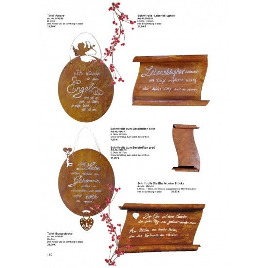 Frühling / Ostern Edelrost Deko Katalog 2019 gratis mit tollen Gartendeko Rost Ideen 

Momentan als Print  vergriffen! Bitte n