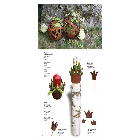 Frühling / Ostern Edelrost Deko Katalog 2019 gratis mit tollen Gartendeko Rost Ideen 

Momentan als Print  vergriffen! Bitte n