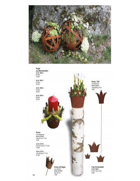 Frühling / Ostern Edelrost Deko Katalog 2019 gratis mit tollen Gartendeko Rost Ideen 

Momentan als Print  vergriffen! Bitte n