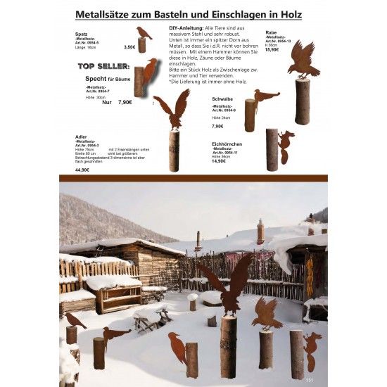 Frühling / Ostern Edelrost Deko Katalog 2019 gratis mit tollen Gartendeko Rost Ideen 

Momentan als Print  vergriffen! Bitte n