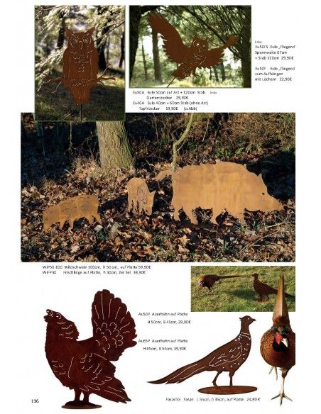 Frühling / Ostern Edelrost Deko Katalog 2019 gratis mit tollen Gartendeko Rost Ideen 

Momentan als Print  vergriffen! Bitte n