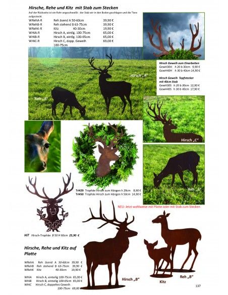 Frühling / Ostern Edelrost Deko Katalog 2019 gratis mit tollen Gartendeko Rost Ideen 

Momentan als Print  vergriffen! Bitte n