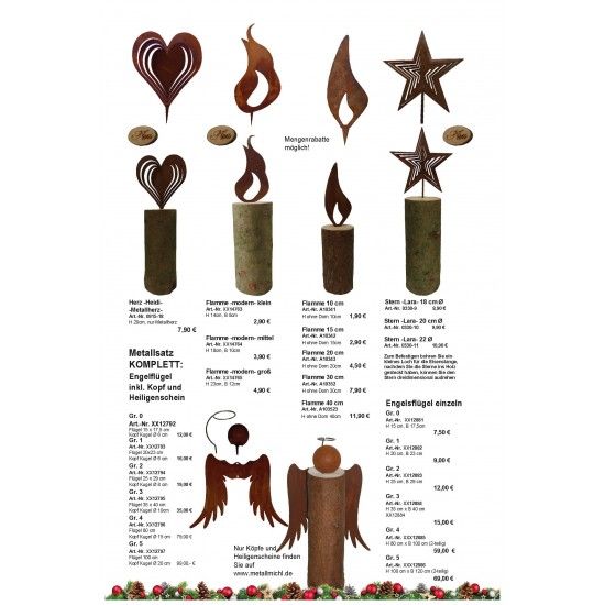 Frühling / Ostern Edelrost Deko Katalog 2019 gratis mit tollen Gartendeko Rost Ideen 

Momentan als Print  vergriffen! Bitte n