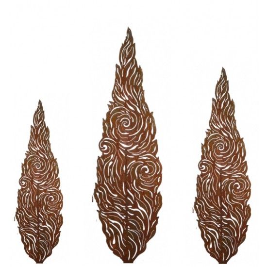 Bäume Deko Baum Zypresse - Vincent - 147 cm hoch - Metallbaum Kunstobjekt 

Wie bei van Gogh ist diese Zypresse ein wahres Kun