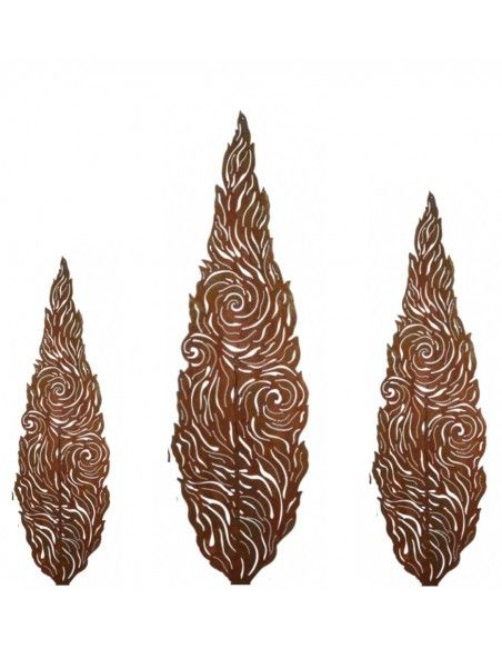 Bäume Deko Baum Zypresse - Vincent - 147 cm hoch - Metallbaum Kunstobjekt 

Wie bei van Gogh ist diese Zypresse ein wahres Kun