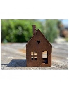 Neuheiten Gerry's Garden Windlicht Haus klein 15 cm hoch - Teelichthaus für den Garten 
Stellfläche 10 x 10 cm
Höhe 15 cm
 2