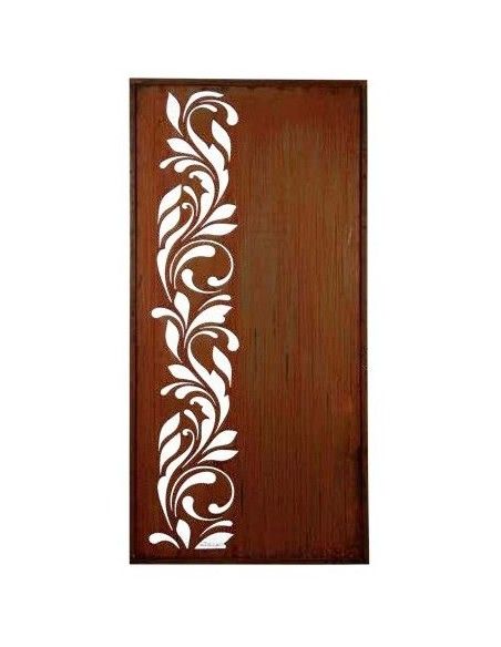 Sichtschutzwände und Paravents Metall Sichtschutzwand mit Barockmuster als Längs Streifen 200 cm hoch 

Machen sie aus Ihrem G