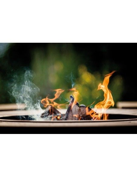 Feuerschalen Feuerstelle Circle Komplett Set inkl. Schwenk-Grill und Bänken- Garten Grillstelle Dieser großer Grillpatz für Zuha