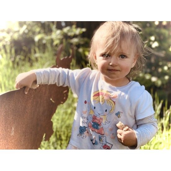 Allgäu Deko Edelrost Kuh XL  100 x 70 cm auf Stangen Original Allgäuer Rostkuh Breite 100 cm
Höhe 70 cm
Mit Metall Querstange 