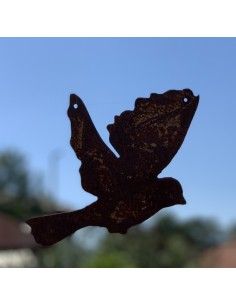 Vogel Deko Deko fliegender Vogel zum Hängen Variante C Höhe 20,5 cm - Deko zum Hängen 
Höhe 20,5 cm
Breite 15,5 cm
Stahl 1 mm 2