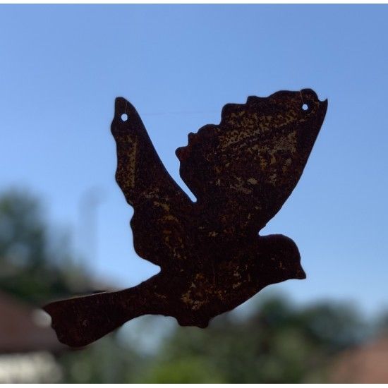 Vogel Deko Deko fliegender Vogel zum Hängen Variante C Höhe 20,5 cm - Deko zum Hängen Höhe 20,5 cm
Breite 15,5 cm
Stahl 1 mm