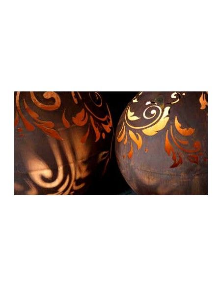 40 cm Kugeln Rost Kugel 40 cm geschlossen mit Barockmuster u. Öffnung zum Beleuchten Rost Kugel 40 cm geschlossen mit Barockmust 40 cm Kugeln Rost Kugel 40 cm geschlossen mit Barockmuster u. Öffnung zum Beleuchten Rost Kugel 40 cm geschlossen mit Barockmust