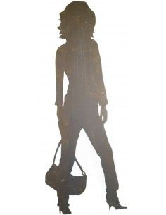 Menschen und Silhouetten Edelrost Figur Daniela zwischen 165-185cm
Stahldicke: 3mm
