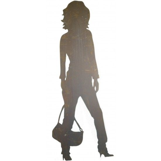 Menschen und Silhouetten Edelrost Figur Daniela zwischen 165-185cm
Stahldicke: 3mm
