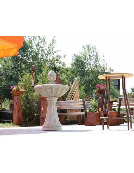 Brunnen und Wasserspiele Brunnen C mit Pinienzapfen Brunnen
mit Ornament und Pinienzapfen
inkl. Pumpe