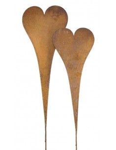 Start schwebendes Herz zum Stecken - 100 cm Hoch 
Romantisches Deko Herz als Gartenstecker zum Bepflanzen
Höhe 100 cm
mit ein 2