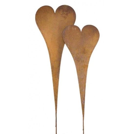 Start schwebendes Herz zum Stecken - 100 cm Hoch 
Romantisches Deko Herz als Gartenstecker zum Bepflanzen
Höhe 100 cm
mit ein