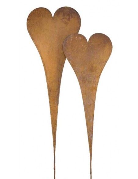 Start schwebendes Herz zum Stecken - 100 cm Hoch 
Romantisches Deko Herz als Gartenstecker zum Bepflanzen
Höhe 100 cm
mit ein