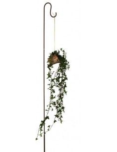 Gartenstecker Rost Gartenstecker mit Haken -  Höhe 150 cm Edelrost Gartenstecker mit Haken zum Aufhängen von Gartendeko
Höhe 15