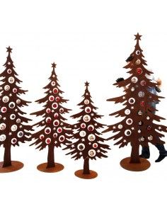 Dekotanne 125 cm hoch für Christbaumkugeln 2