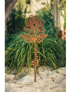 Start Blumen Gartenstecker mit Aufschrift - Home - Höhe 71 cm Blumen Gartenstab aus Edelrost
Home sweet home. Das eigene Zuhaus 2