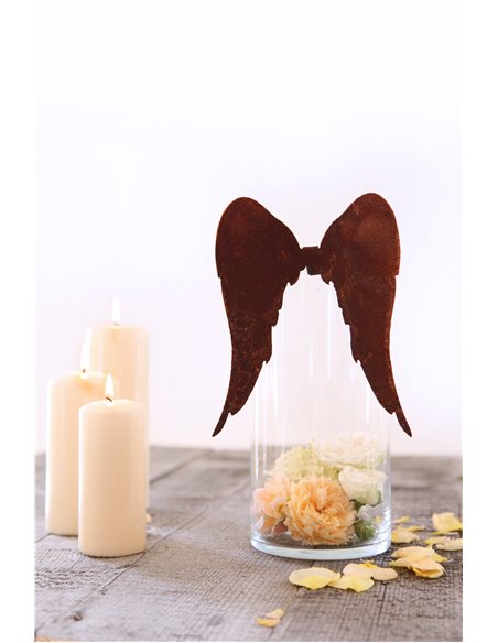 Lange Engelsflügel zum Einhängen 17 x 20 cm (klein)