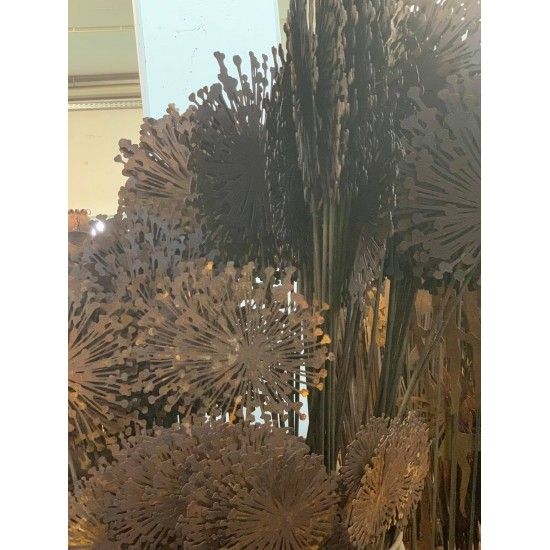 Blumenstecker Edelrost Blumenstecker Allium 40cm Durchmesser (flach) Gesamthöhe 160 cm Dekorativer Blumenstab Allium
Gesamtläng