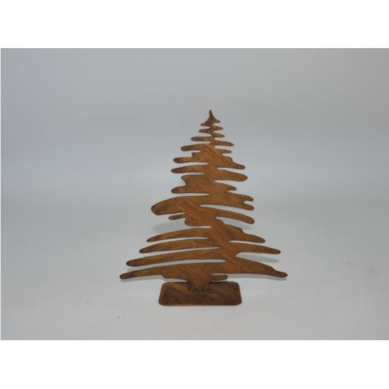 kleiner Weihnachtsbaum Metall - modern Art - Höhe 20 cm | Windlichter